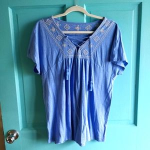 🔥B2G1 Periwinkle Tunic Top